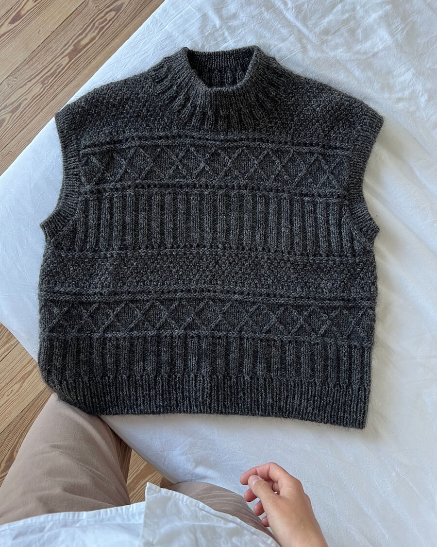 Ingrid Slipover Strickpaket - Alta Moda Alpaca