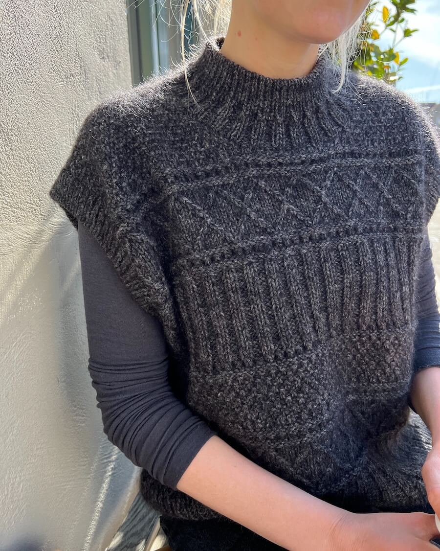 Ingrid Slipover Strickpaket - Alta Moda Alpaca