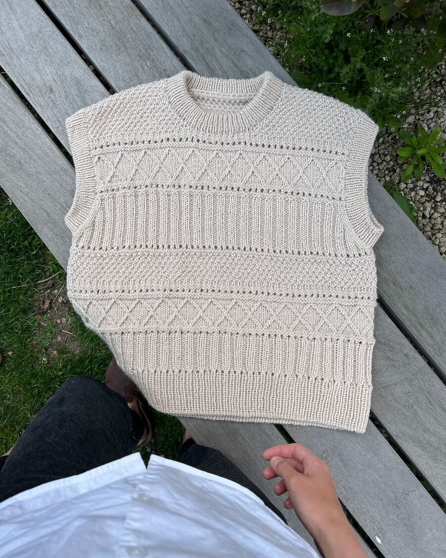 Ingrid Slipover Strickpaket - Alta Moda Alpaca