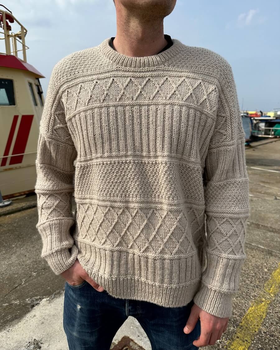 Ingrid Sweater Man Strickpaket - Alta Moda Alpaca
