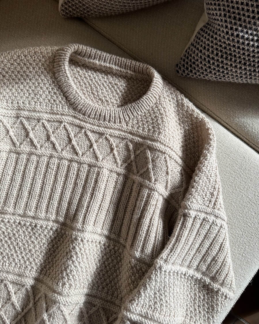 Ingrid Sweater Man Strickpaket - Alta Moda Alpaca