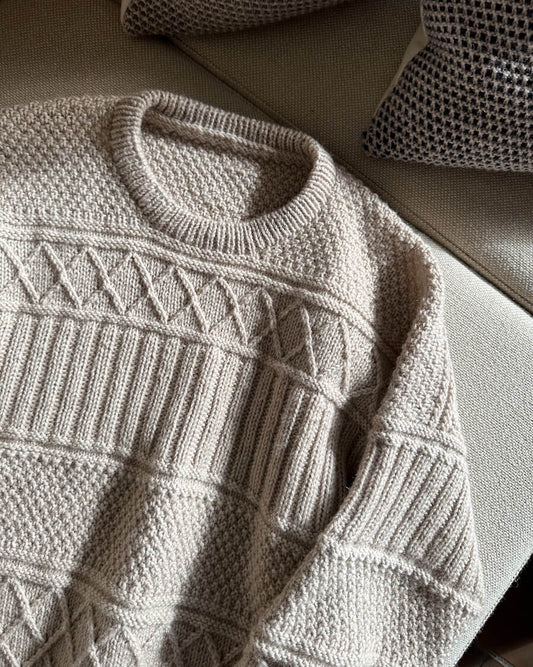 Ingrid Sweater Man Strickpaket - Alta Moda Alpaca