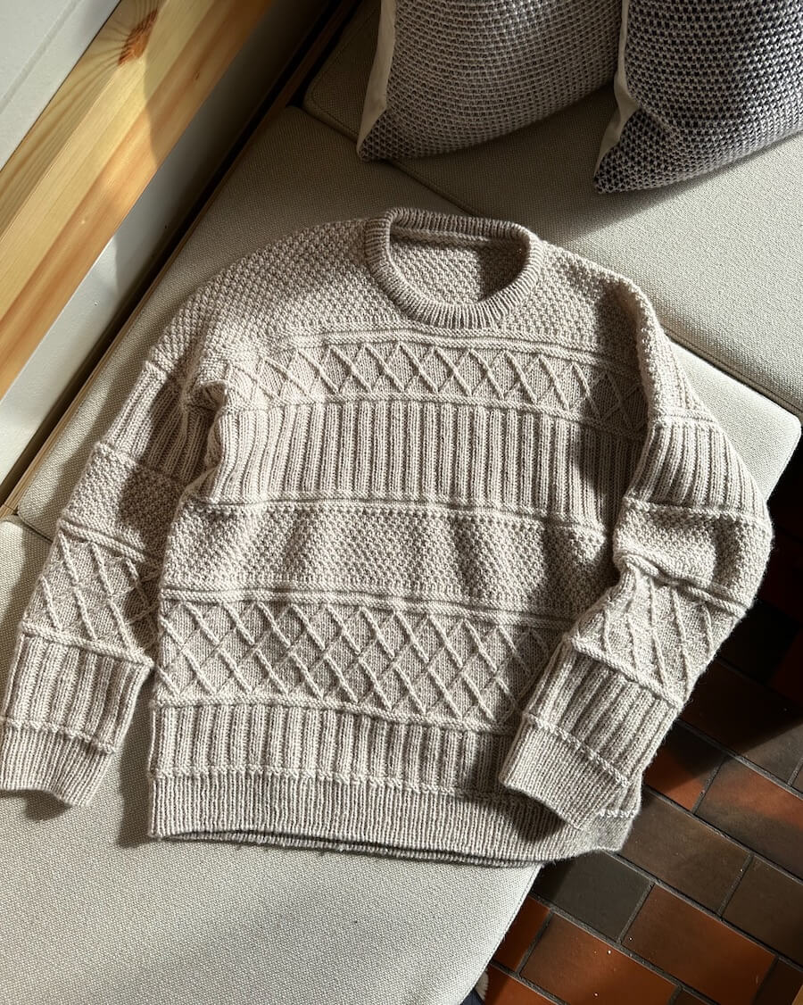 Ingrid Sweater Man Strickpaket - Alta Moda Alpaca