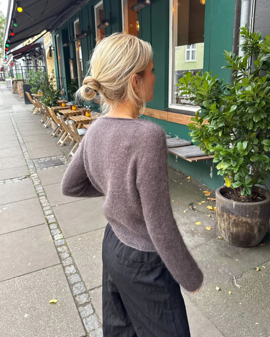 Ivy Cardigan Strickpaket - Silkhair doppelfädig