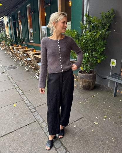 Ivy Cardigan Strickpaket - Silkhair doppelfädig