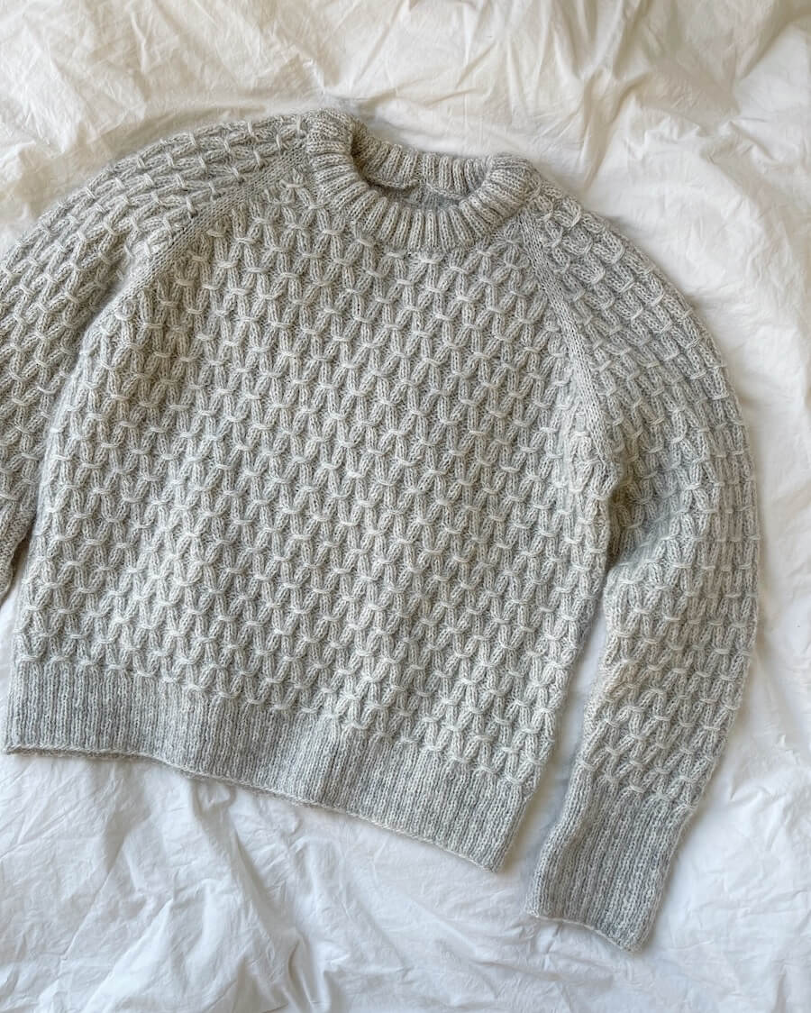 Jenny Sweater Strickpaket - Ecopuno und Silkhair
