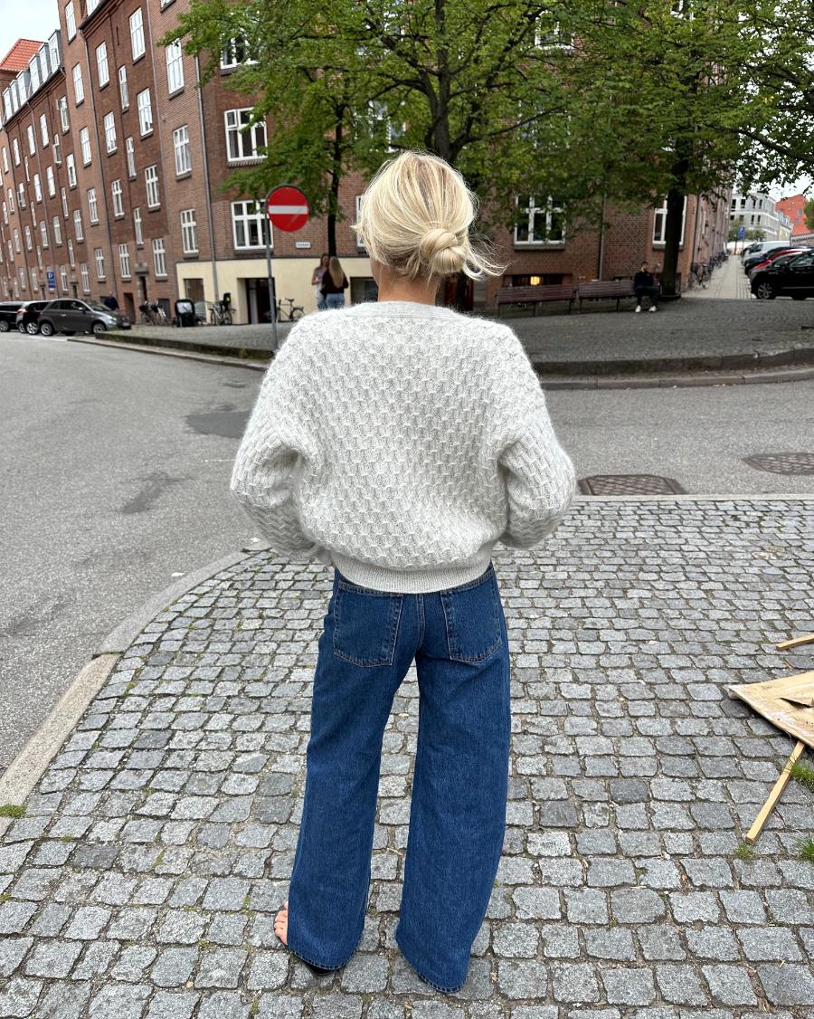 Jenny Jacket V-Neck Strickpaket - Ecopuno und Silkhair