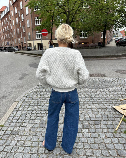 Jenny Jacket V-Neck Strickpaket - Ecopuno und Silkhair