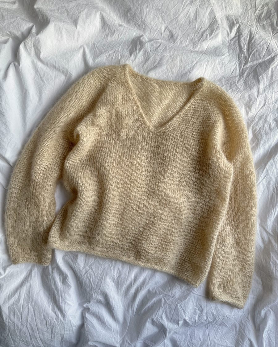 Kumulus Bluse Strickpaket - Silkhair doppelfädig