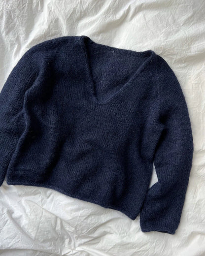 Kumulus Bluse Strickpaket - Silkhair doppelfädig
