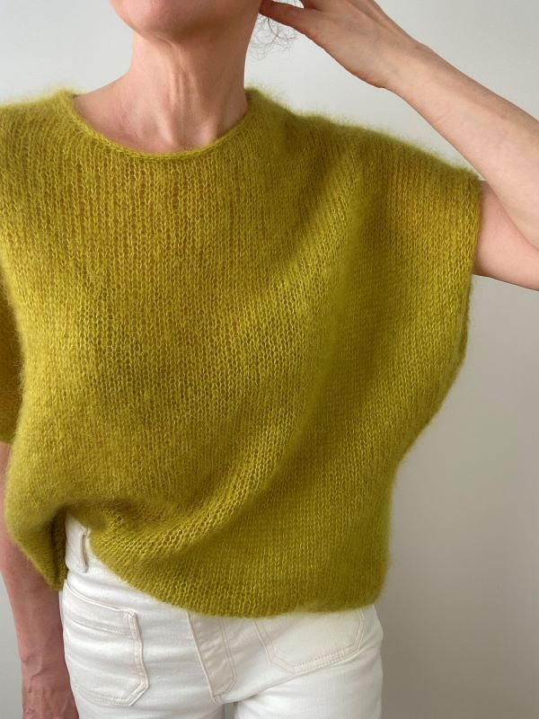 Zoe Shirt Strickpaket - Silkhair doppelfädig