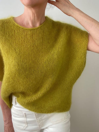 Zoe Shirt Strickpaket - Silkhair doppelfädig