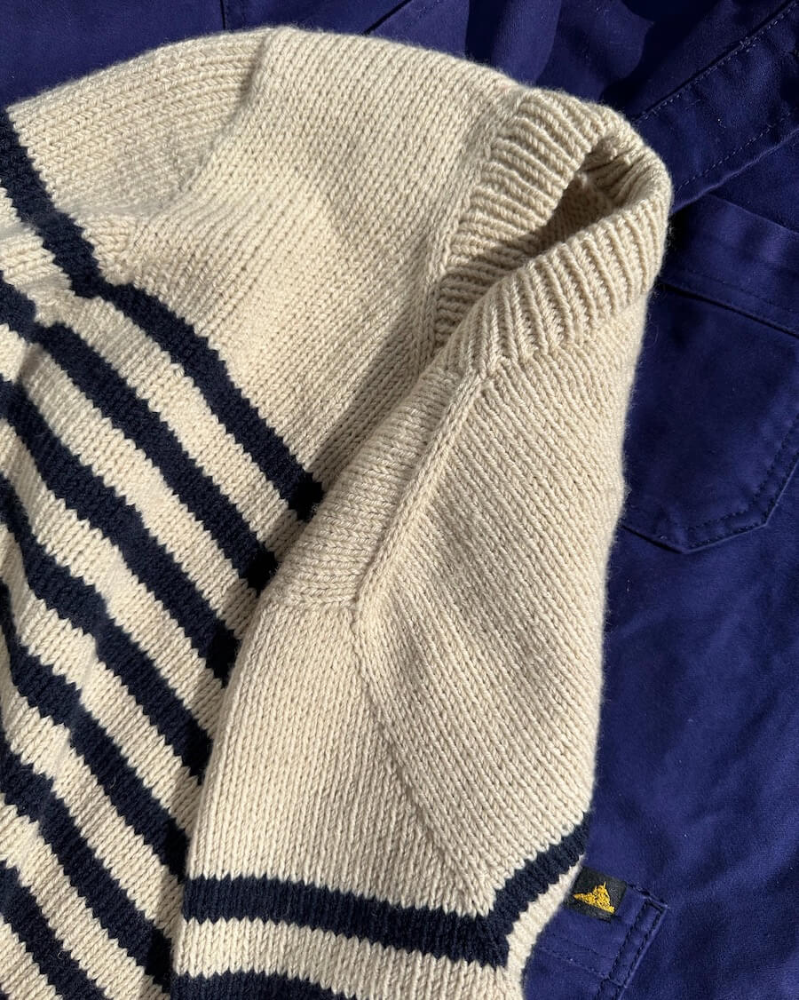 Lyon Sweater Strickpaket - Cool Wool und Silkhair