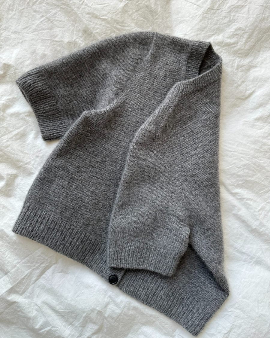 Maggie Cardigan Strickpaket - Cool Wool und Silkhair