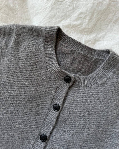Maggie Cardigan Strickpaket - Cool Wool und Silkhair
