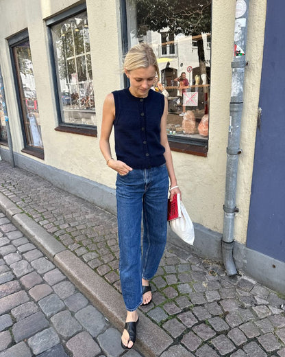Maggie Vest Strickpaket - Cashmere Classic