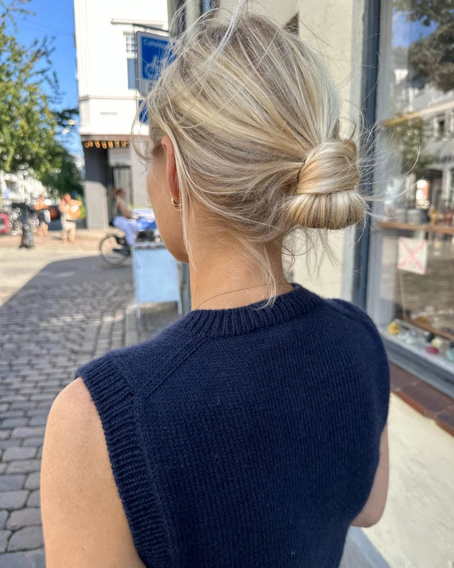 Maggie Vest Strickpaket - Cool Wool Big