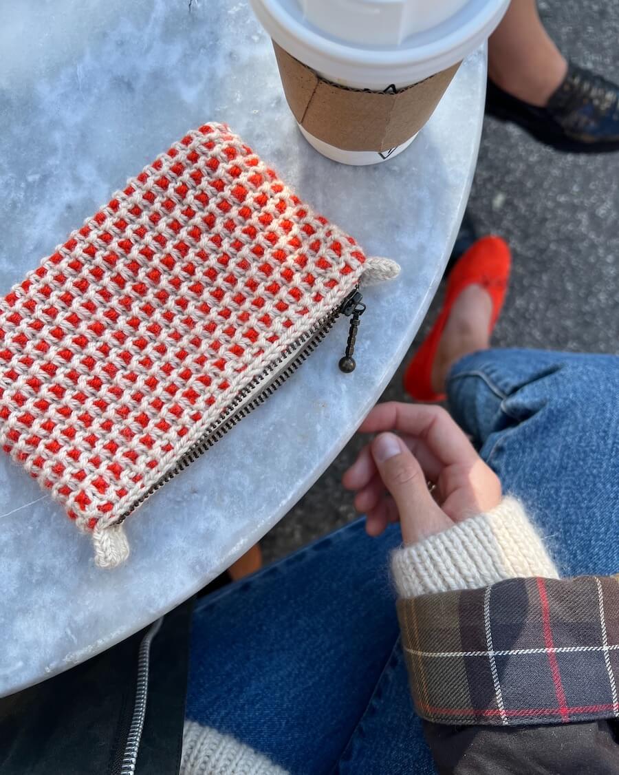 Marie Purse Anleitung - PetiteKnit