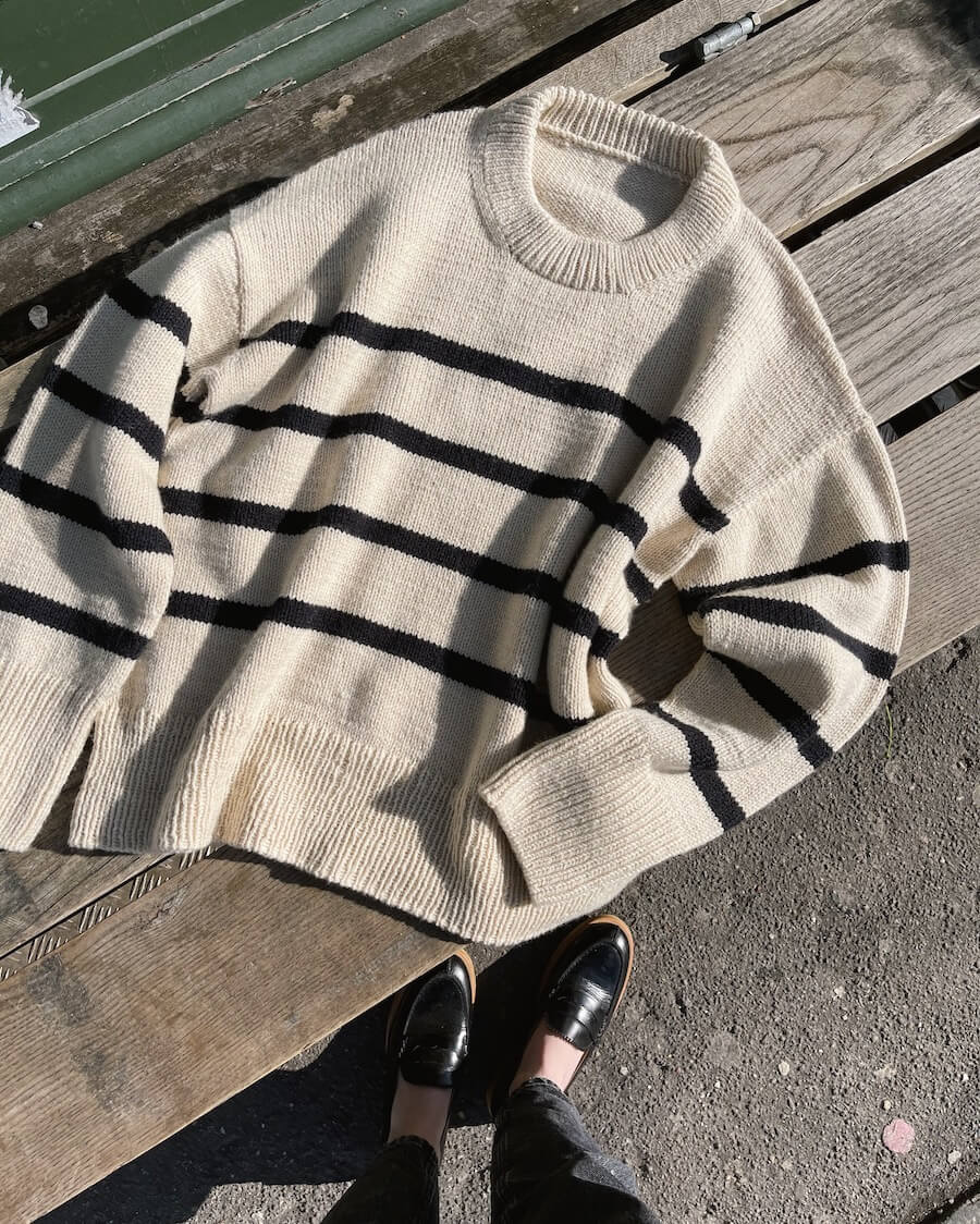 Marseille Sweater Strickpaket - Cool Wool Big