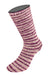 2975 - Ecru/Hellbraun/Rosa/Brombeer gestreift