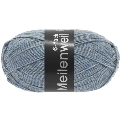 Meilenweit 6-Fach 150 Uni/Mélange & Unito