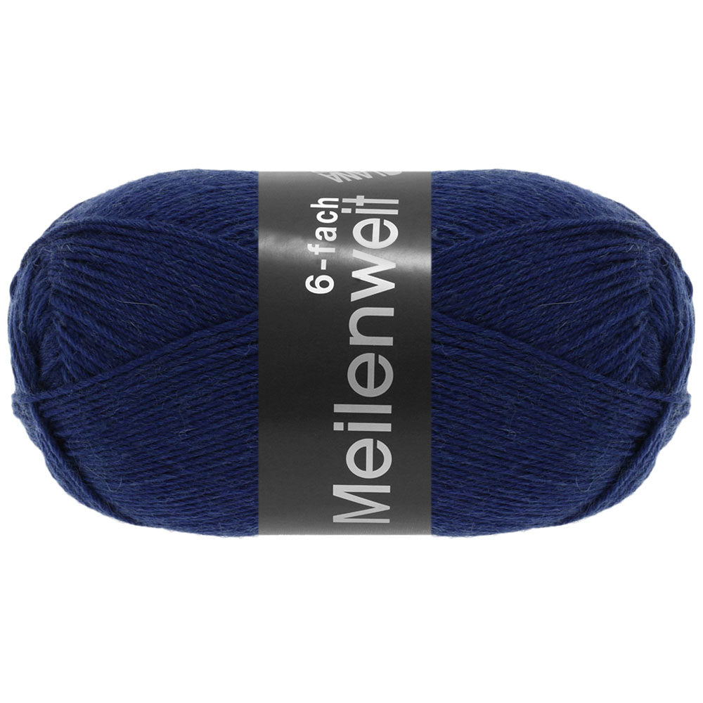 Meilenweit 6-Fach 150 Uni/Mélange & Unito