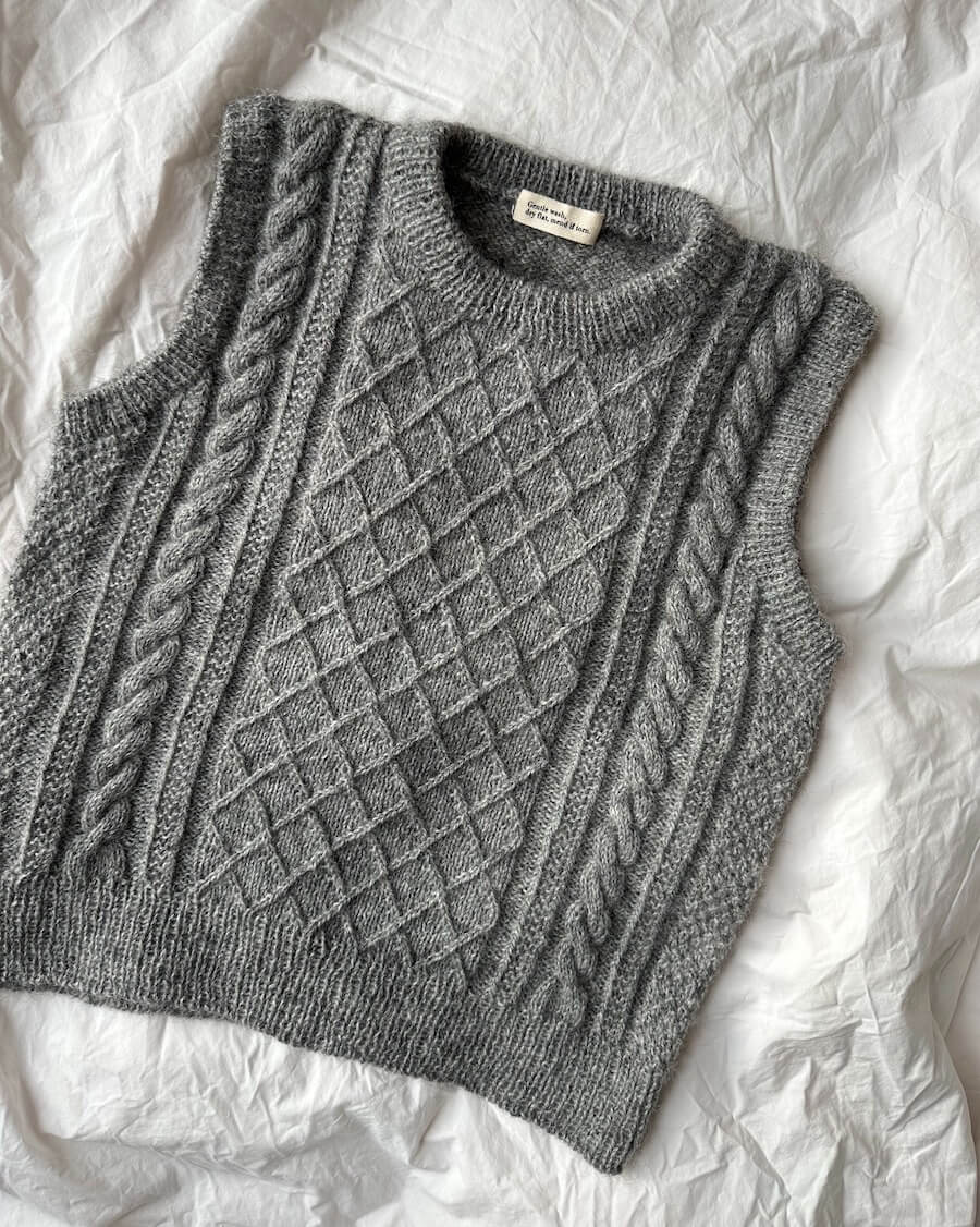 Moby Slipover Strickpaket - Cool Wool Big