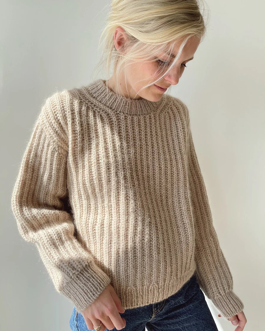 September Sweater Strickpaket - Silkhair (dreifädig)