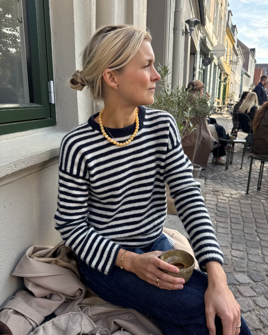Olga Blouse Anleitung - PetiteKnit