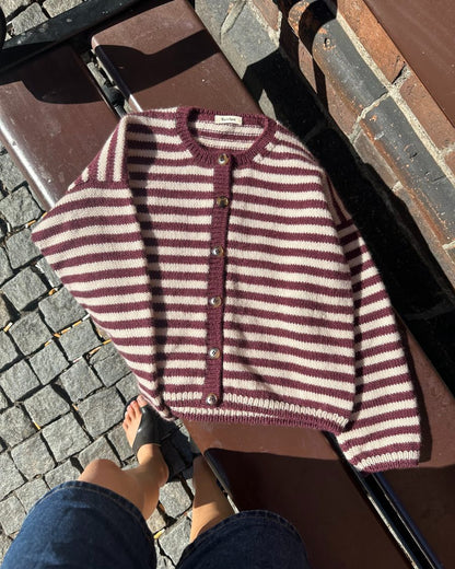 Olga Jacke Strickpaket - Ecopuno und Silkhair