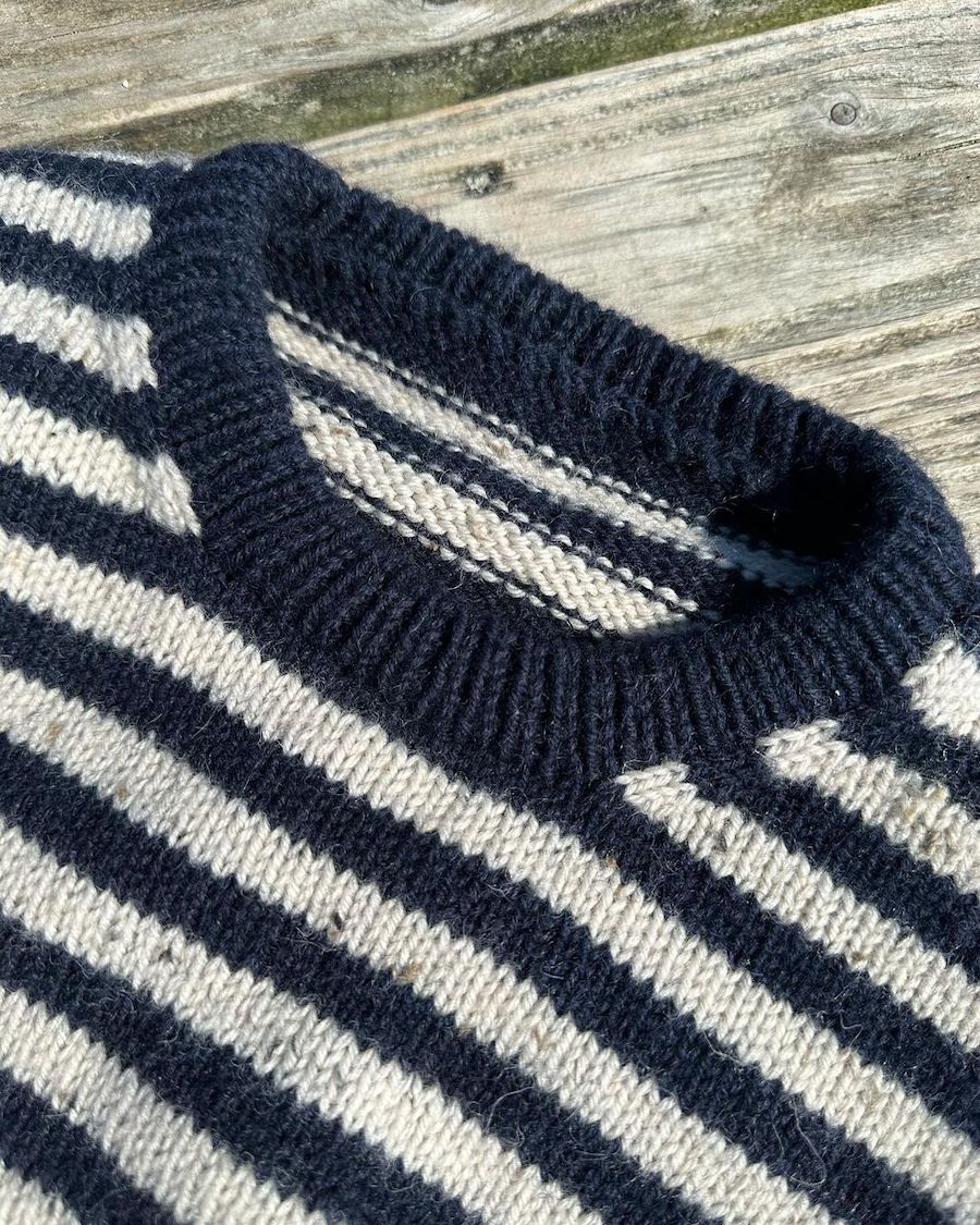 Olga Sweater Strickpaket - Ecopuno & Silkhair