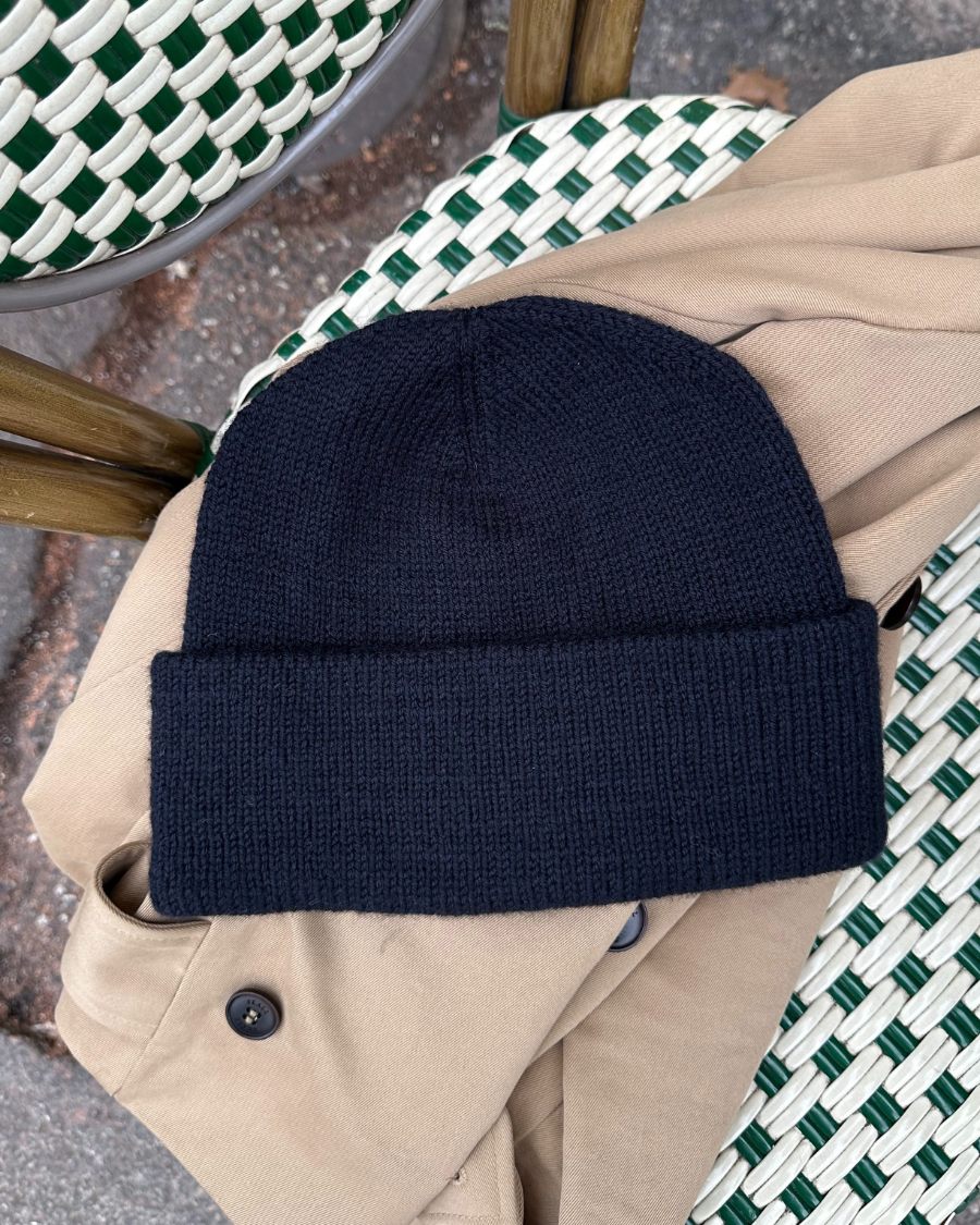 Oslo Mütze Strickpaket - Cool Wool und Silkhair