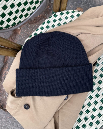 Oslo Mütze Strickpaket - Cool Wool und Silkhair