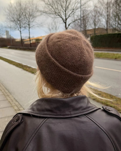 Oslo Mütze Strickpaket - Cool Wool und Silkhair