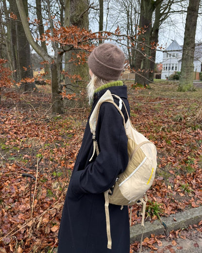 Oslo Mütze Strickpaket - Cool Wool und Silkhair