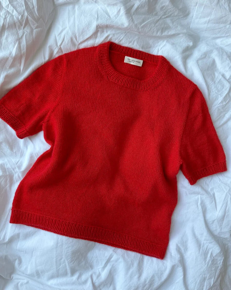 Poppy Tee Strickpaket - Duett
