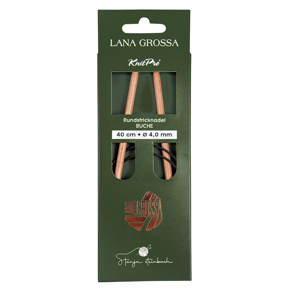 Rundstricknadel Buche 40 cm