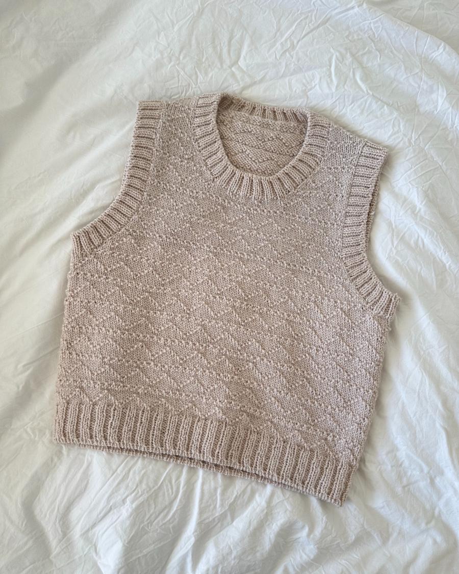 Sille Slipover Strickpaket - Cool Wool Big