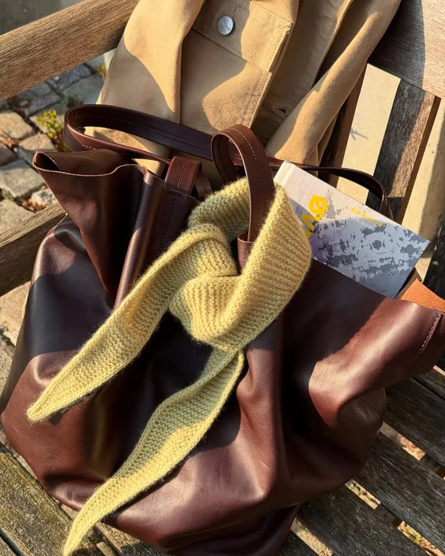 Sophie Scarf Strickpaket - Cardiff Cashmere
