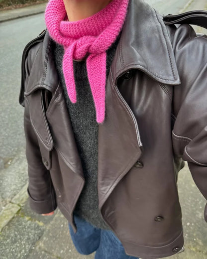 Sophie Scarf Strickpaket - Cool Wool & Silkhair