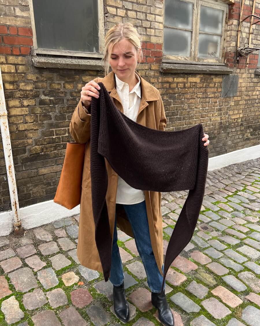 Sophie Shawl Strickpaket - Cashmere Pure