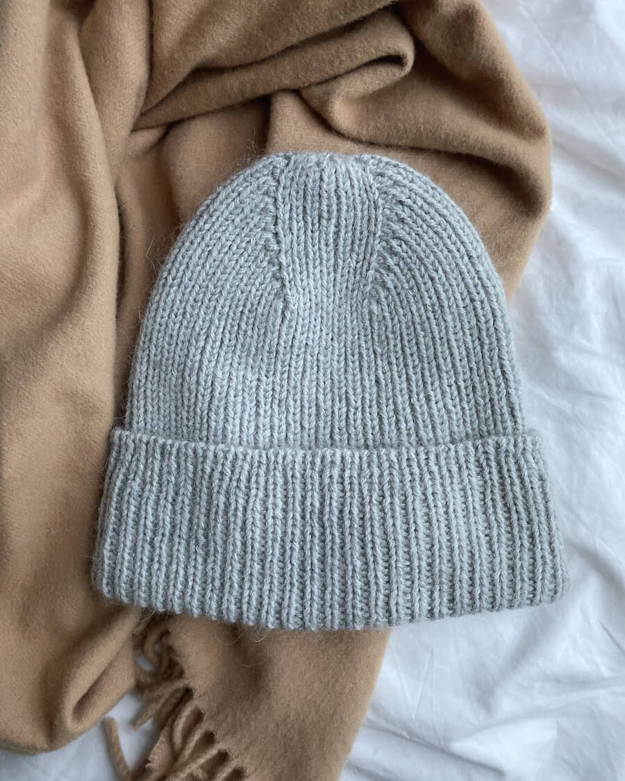 Stockholm Mütze Strickpaket - Cool Wool Big und Silkhair