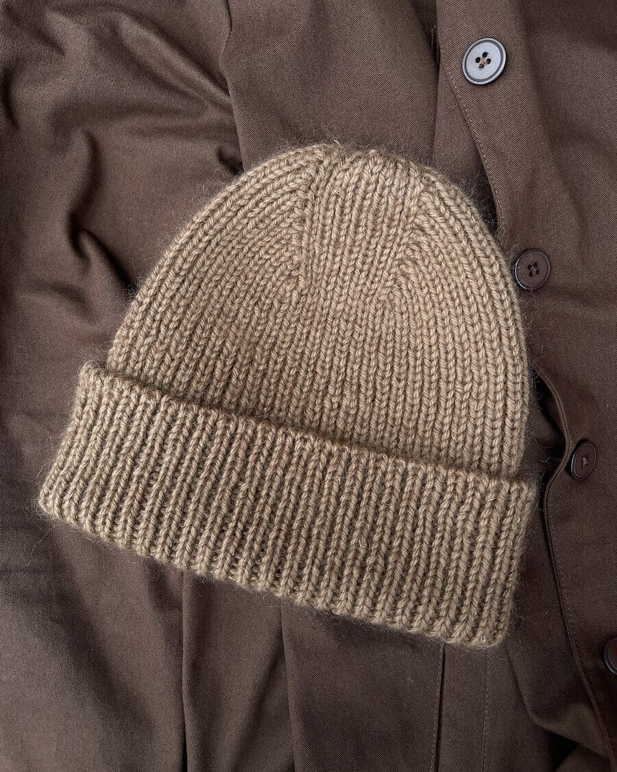 Stockholm Mütze Strickpaket - Cool Wool Big und Silkhair