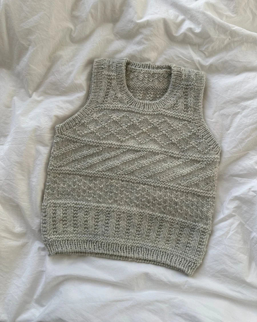 Storm Slipover Junior Strickpaket - Cool Wool Big