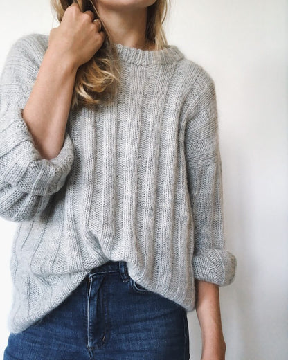Längststreifen Pullover Anleitung - PetiteKnit