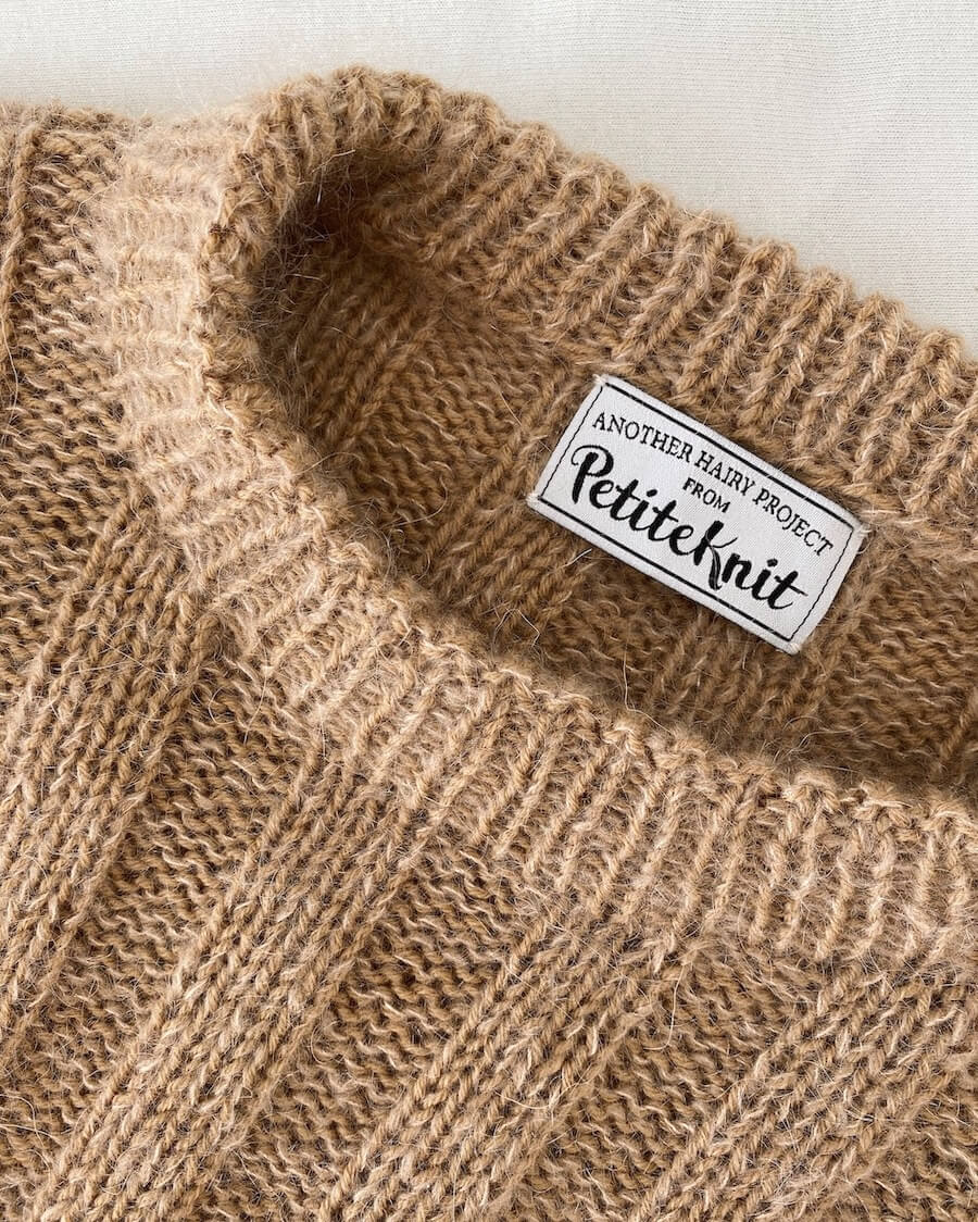 Längststreifen Pullover Strickpaket - Cool Wool und Silkhair