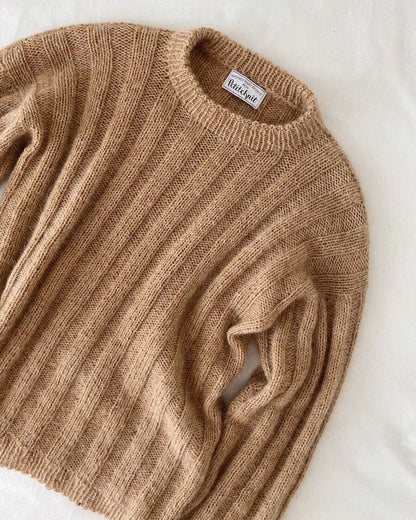 Längststreifen Pullover Strickpaket - Cool Wool und Silkhair