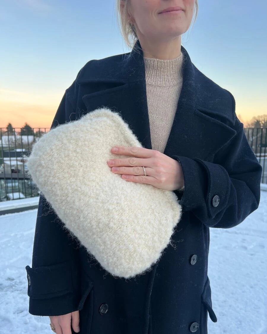 Teddy Clutch Strickpaket - Alta Moda Alpaca