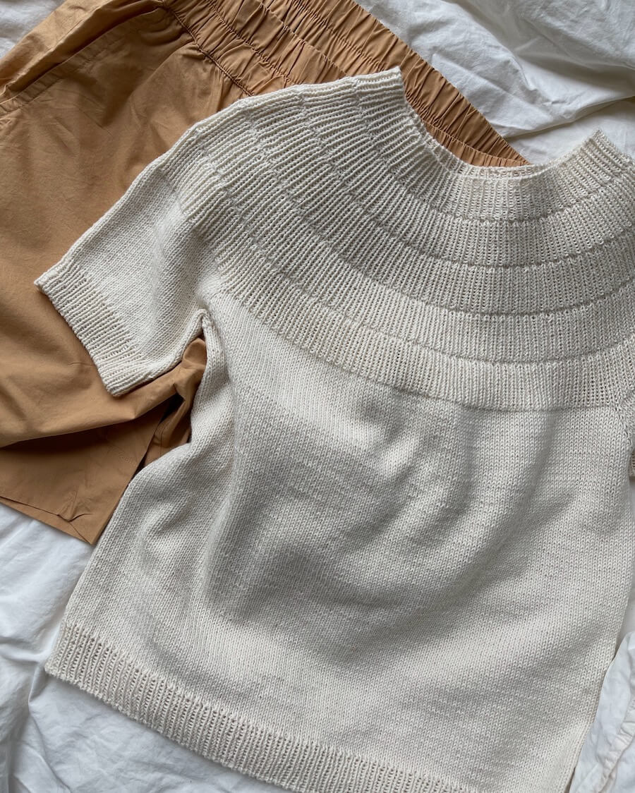 Anker Tee Strickpaket - Cool Wool